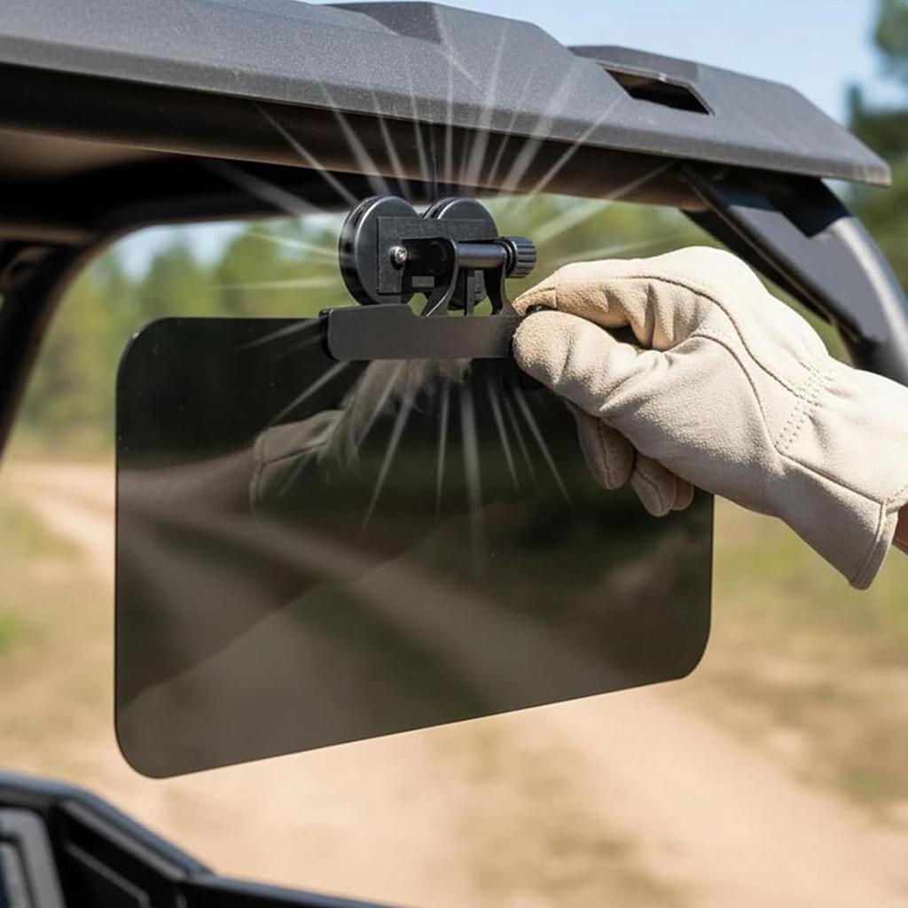 Extensor De Viseira De Carro , Bloqueador Solar , Anti-Reflexo , À Prova De Intempéries , Extensão Rotação De Sol decfey