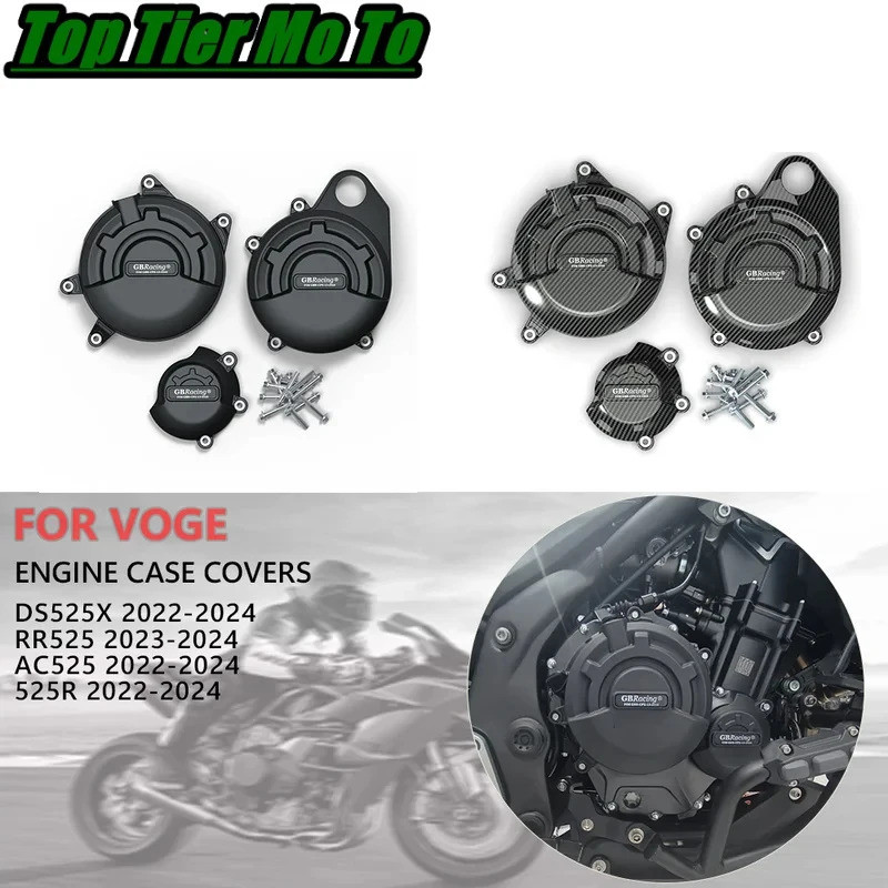 Capa De Proteção De Motor Modificada Para Motocicleta , Adequada VOGE MOTO 525DS 525 DSX 525 AC 2022-2023 RR525 2023-202