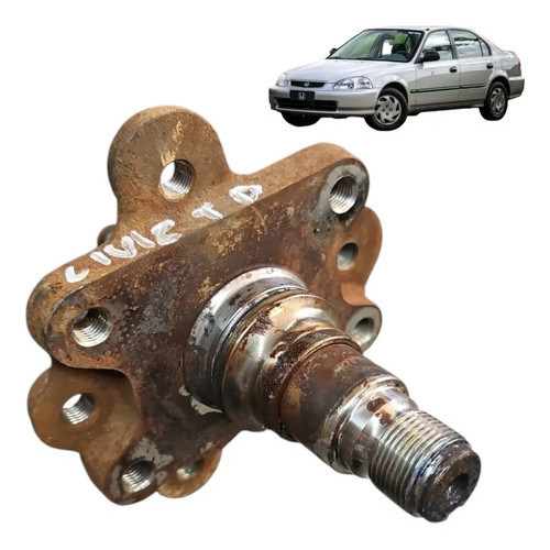 Ponta De Eixo Traseira Direita Original Honda Civic 1997  Prata
