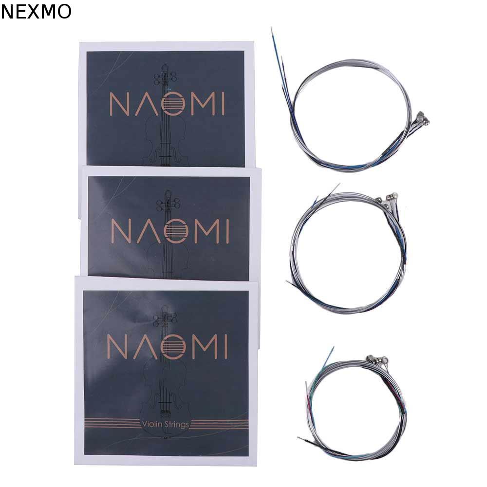 NEXMO 1 Conjunto De Cordas Para Violino , Gda E , Corda De Níquel Naomi Violoncelo De Reposição