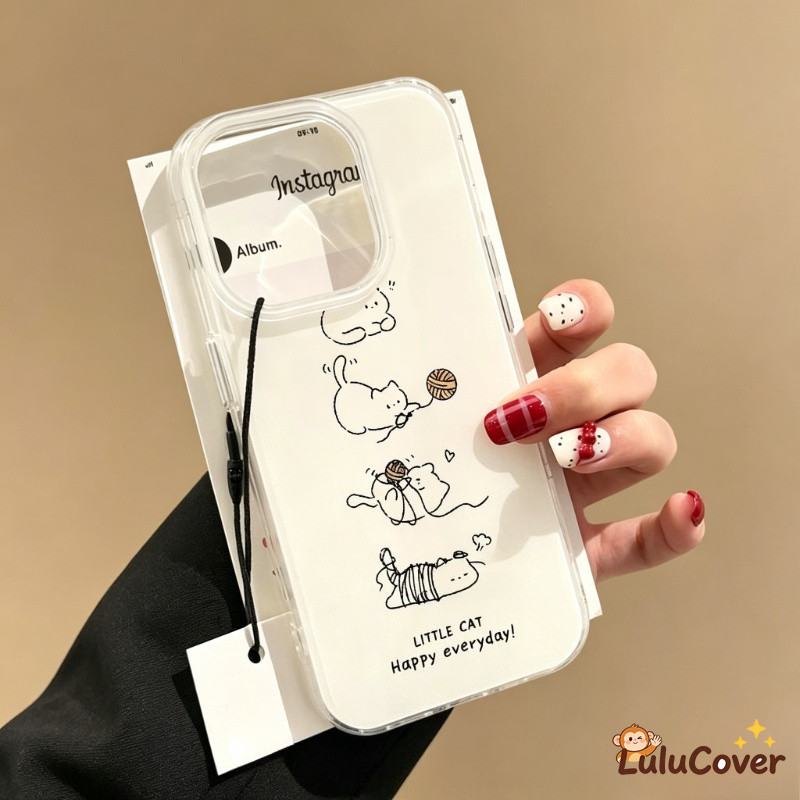 Capa IMD Branca De Arte De Linha Fofa Para Samsung Galaxy S26 S25 S24 S23 S22 S21 Ultra Plus S20 FE Lite A73 A72 A71 A53