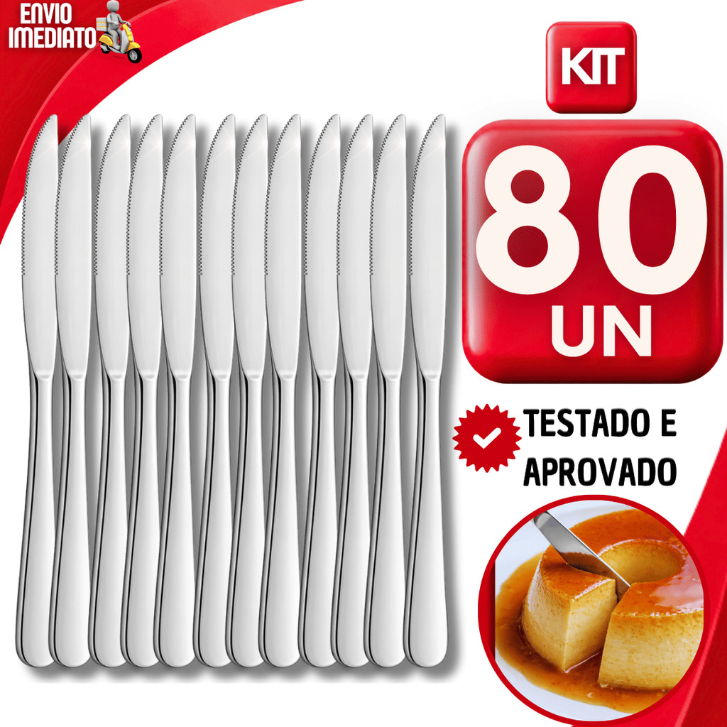 UTENSÍLIO FACA INOX PARA DOCES BOLOS TORTAS CAFÉS EVENTOS BUFFETS PADARIAS E ATENDIMENTO GASTRONÔMICO