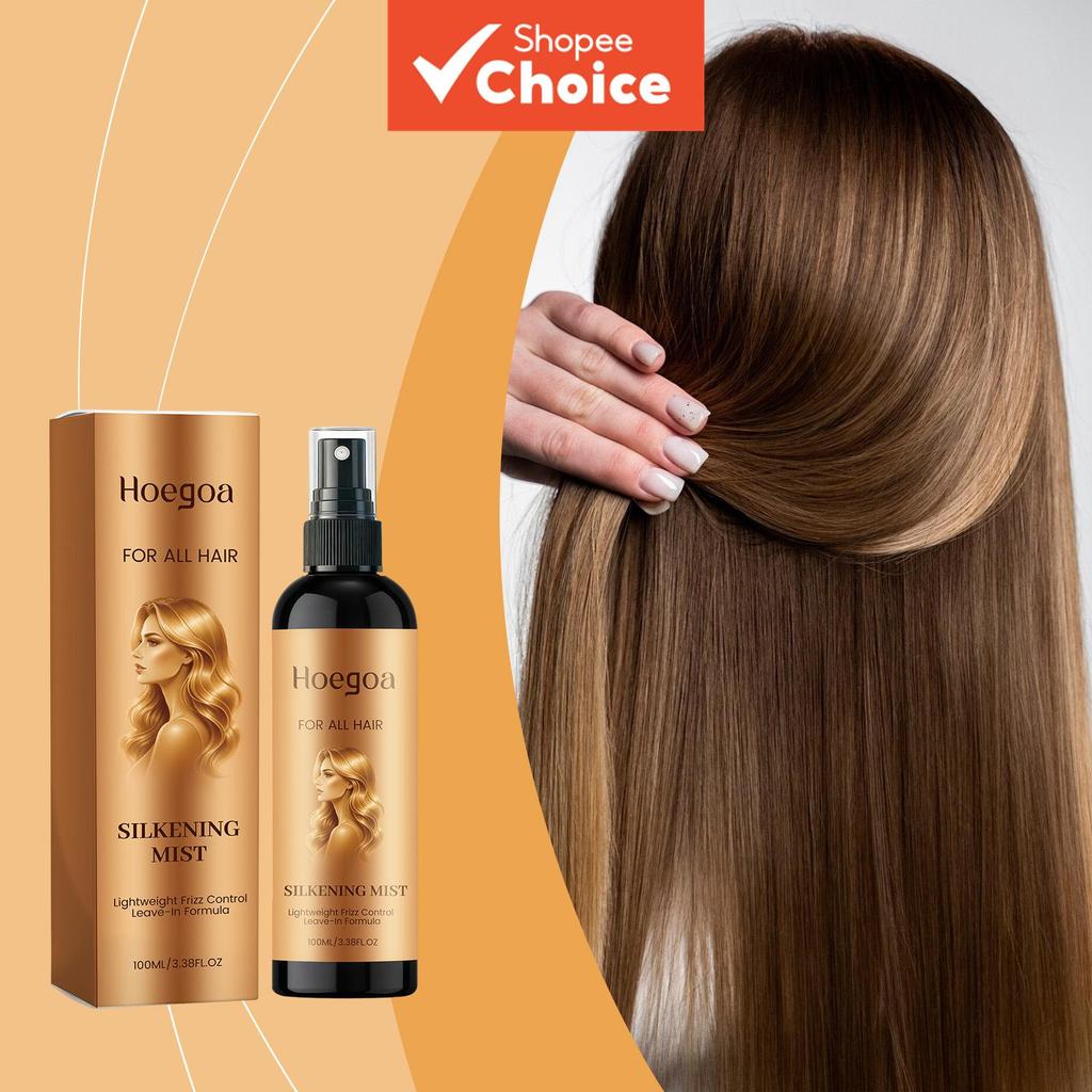 Tratamento em Spray Booster para Densidade Capilar, Produto para Crescimento de Cabelo Engrossa os Fios, Sem Sulfato,