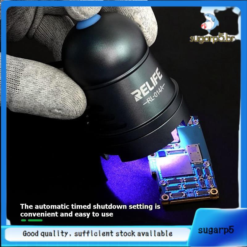 T6 Luz De Cura UV RL-014A USB LED De Alta Potência Adesivo Rápido Óleo Verde Telefone Placa-Mãe Lâmpada De Reparo