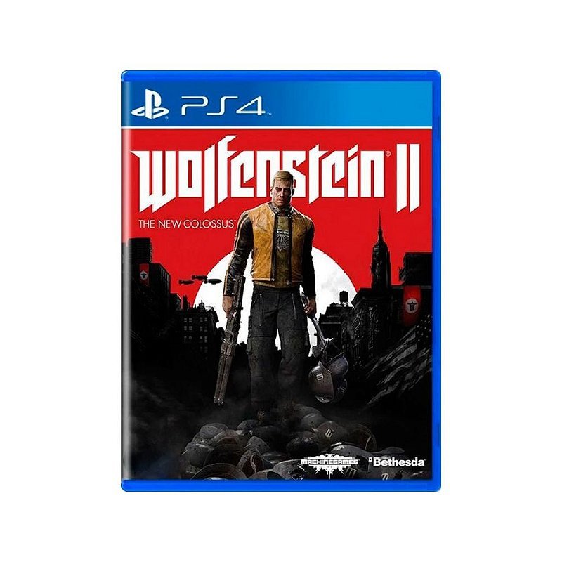 Jogo Wolfenstein II The New Colossus - PS4 - Usado - Original