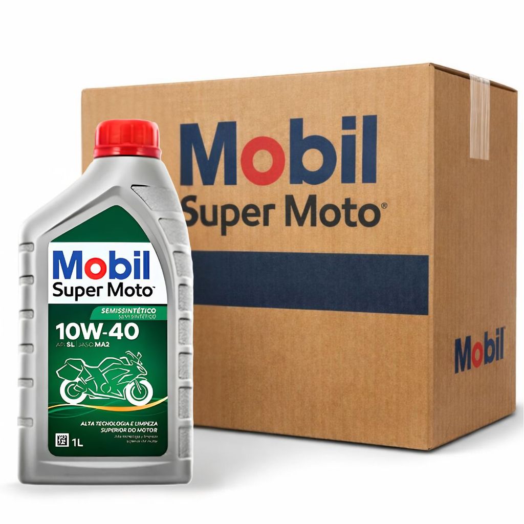Óleo Mobil 10w40 Semissintético Atacado Caixa C/ 24 Litros