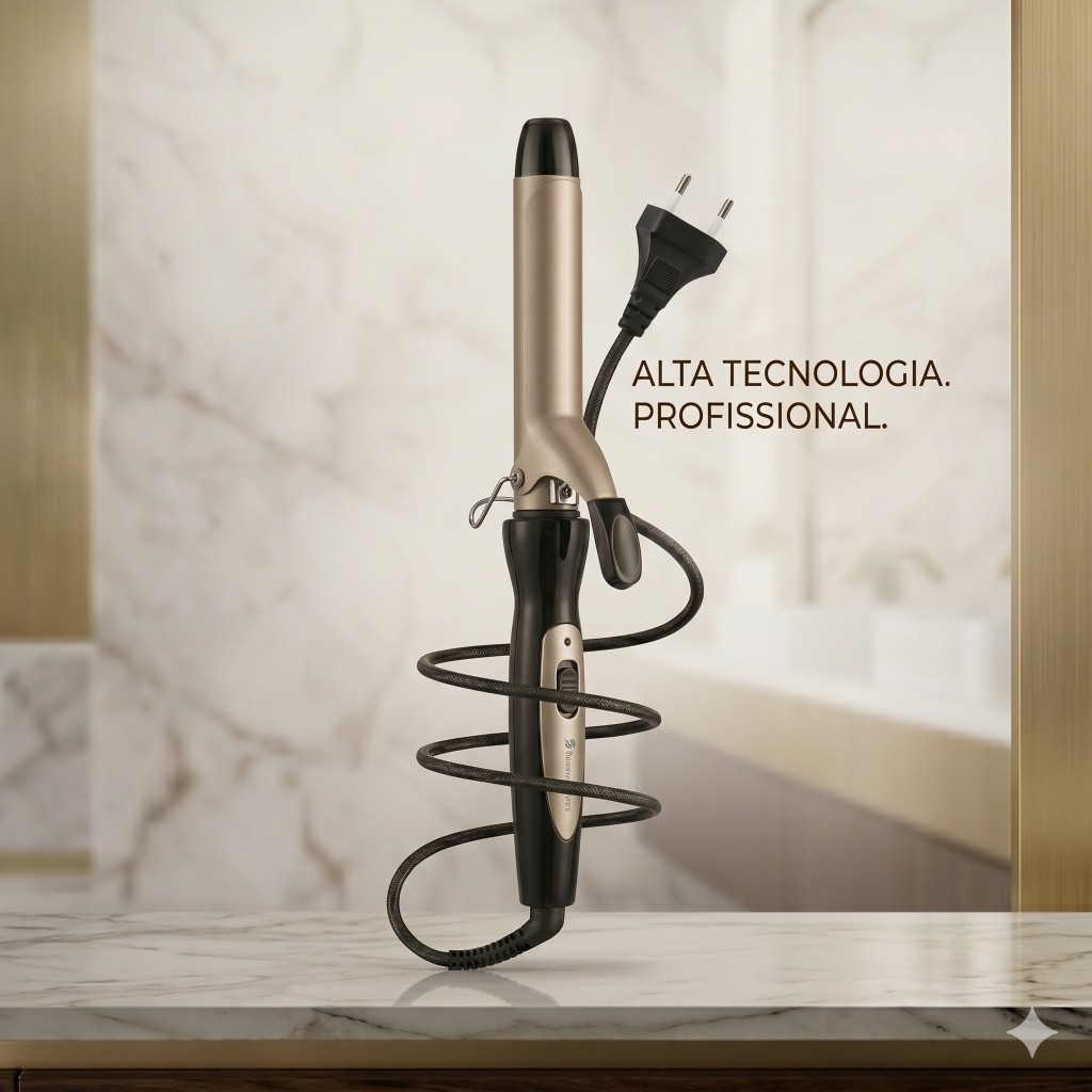 Modelador De Cabelos e Cachos Estilo Babyliss 22mm Bivolt - A683