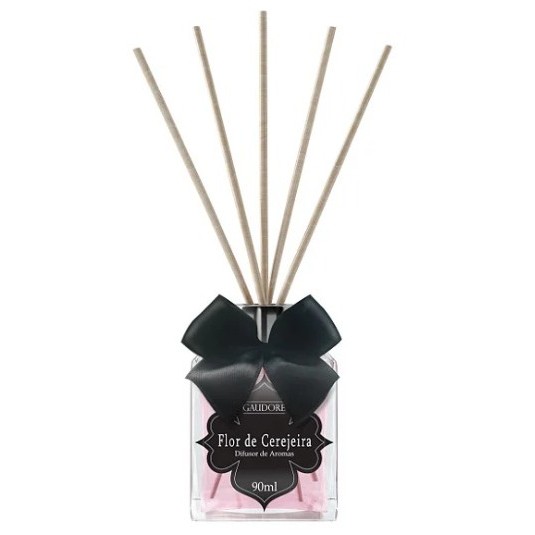 DIFUSOR VIDRO 90ML FLOR DE CEREJEIRA - GAUDORE