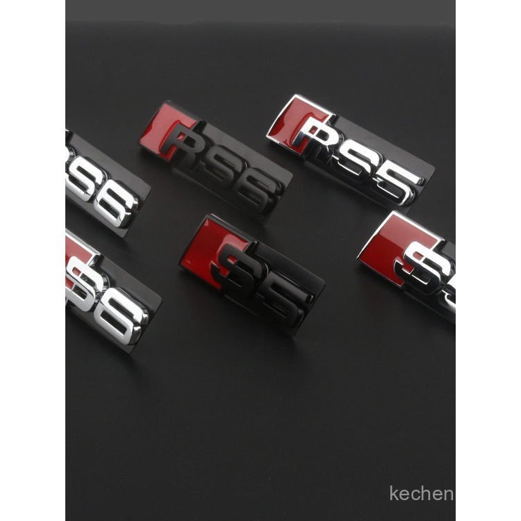 O novo produto é adequado para o emblema da grade dianteira do Audi RS, emblema da grade dianteira do A4L A6L A5 A7, emb