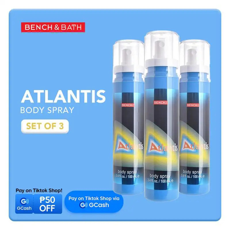BENCH- 100ml Atlantis Body Spray Value Bundles