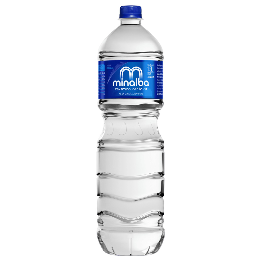 Minalba Água Mineral Sem Gás Pet 1.5L