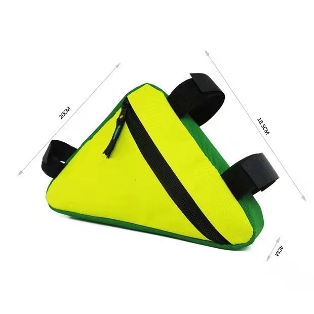 [Envio rápido]] Bolsa para feixe de bicicleta Bolsa triangular para Mountain Bike Bolsa frontal Equipamento de ciclismo