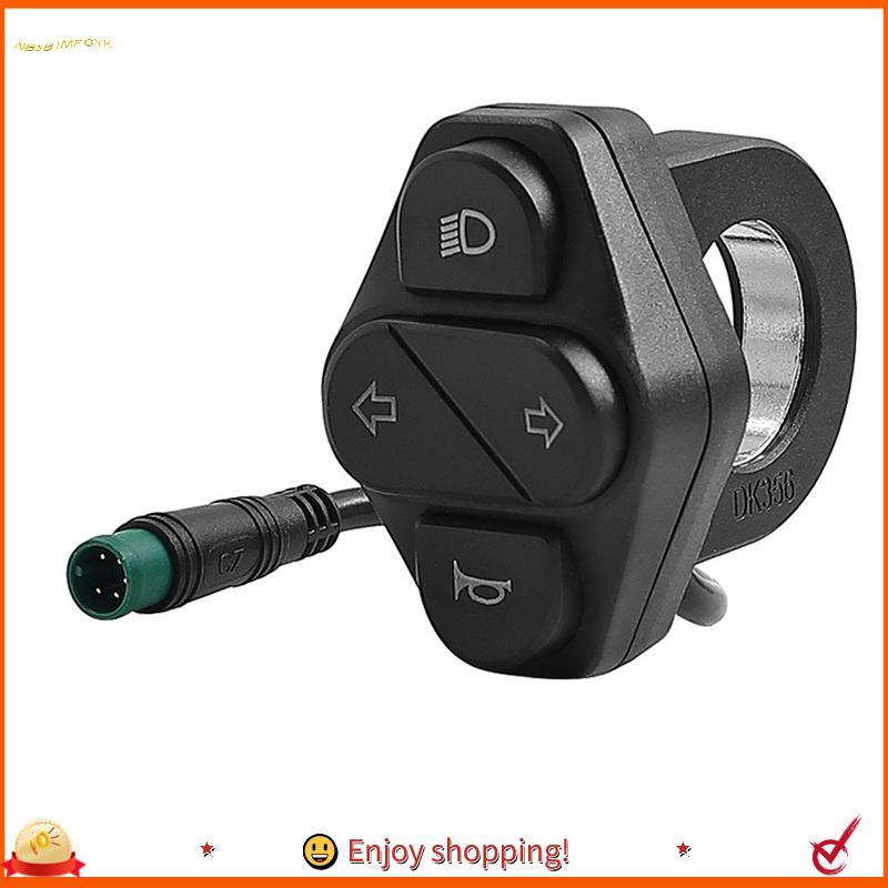 Interruptor De Buzina De Sinal De Mudança De Farol De 5 Pinos Para Scooter Elétrica Mestre G2 , Botão De Controle Multif