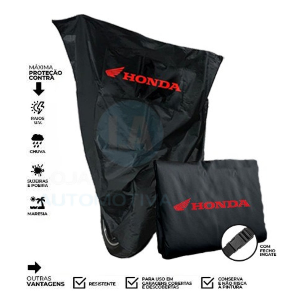 Capa Para Cobrir Moto Honda Nxr Bros 160 Termica Impermeavel