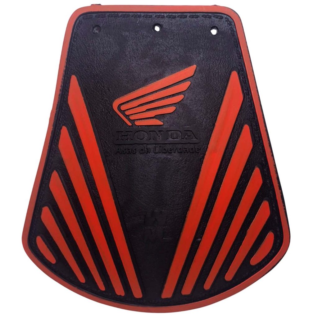 Xre 190 Lameira 18x20 do Paralamas Moto Para Barro Vermelho - Acessório Personalizado Honda