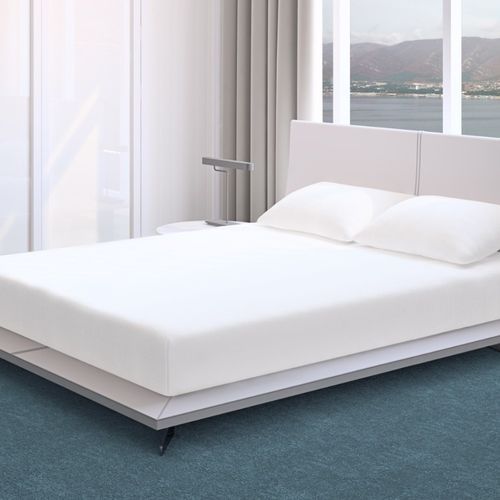 Capa Protetora Impermeavel Colchao Queen Elastico Branco Antialergico Confortavel