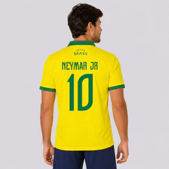 Camisa Brasil Seleça Amarela 10 Neymar Jr