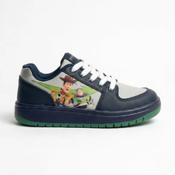 Tênis Disney Infantil Toy Story Woody Buzz Lightyear Menino Escola Resistente com Cadarço Original