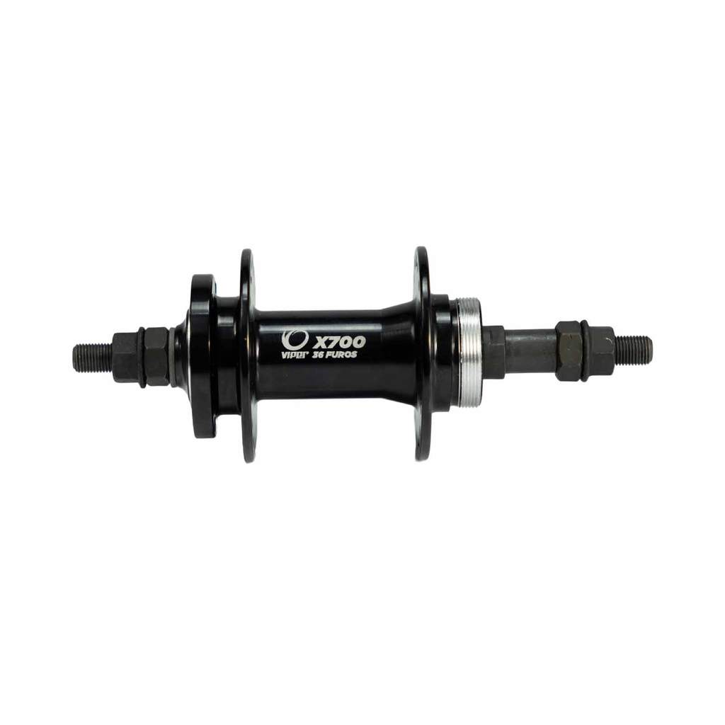 Cubo Traseiro Viper X700 36Furos Sem Blocagem Porca de Rosca