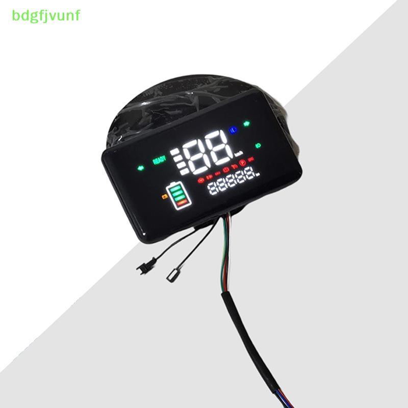 BDGF Display LCD Painel Medidor De Velocidade 48V 72V Para Bicicleta Elétrica Scooter Multi Dados Traing Viagem Estrada