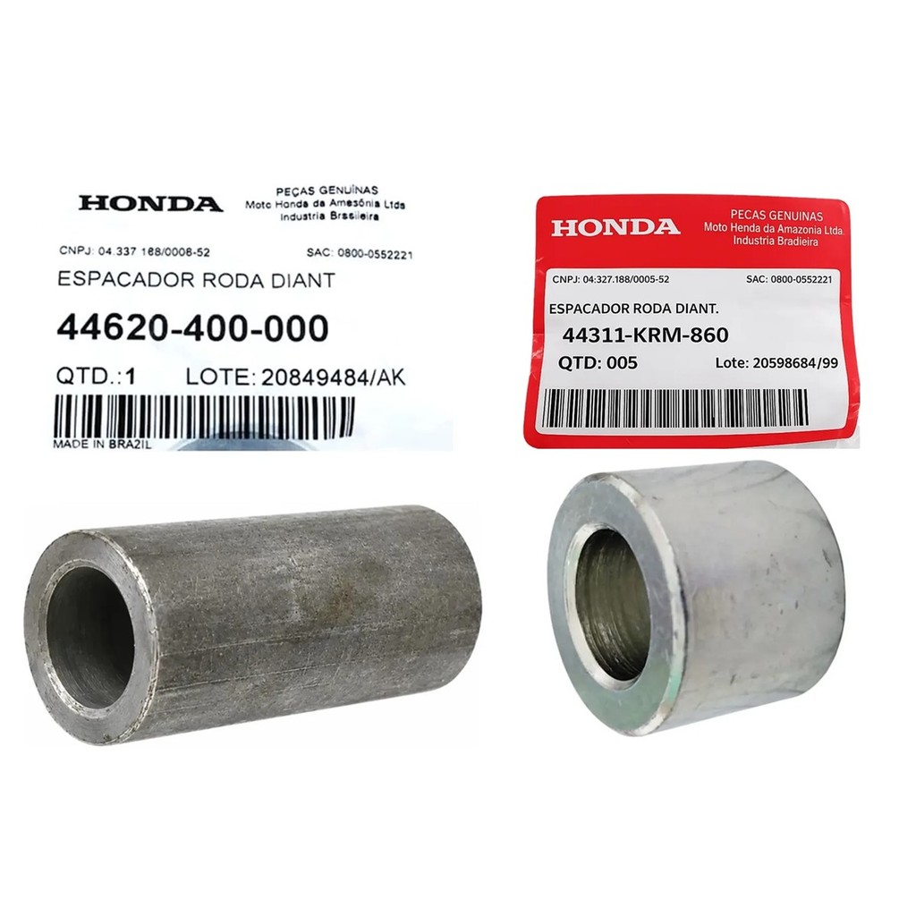 Espaçador Roda Dianteira Titan 150, Titan 160, Titan 125 00-18