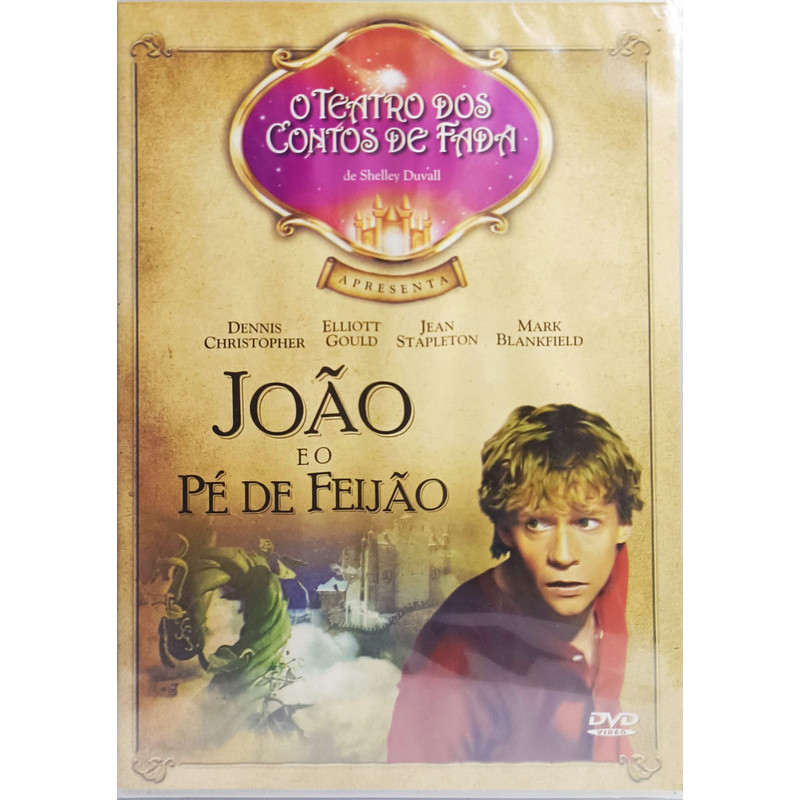 DVD JOÃO E O PÉ DE FEIJÃO - O TEATRO DOS CONTOS DE FADAS