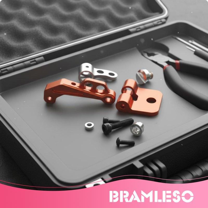 [Bramleso] Suporte Para Monitor Fpv De Liberação Rápida CNC De Exibição De Alumínio Controlador RC Remoto Kit De Montage