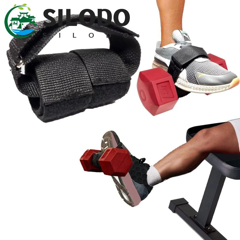 Correia De Pé De Haltere SILODO , Faixas Confortáveis De Pesos De Tornozelo Com Fivela , Cinta Ajustável Para Levantamen