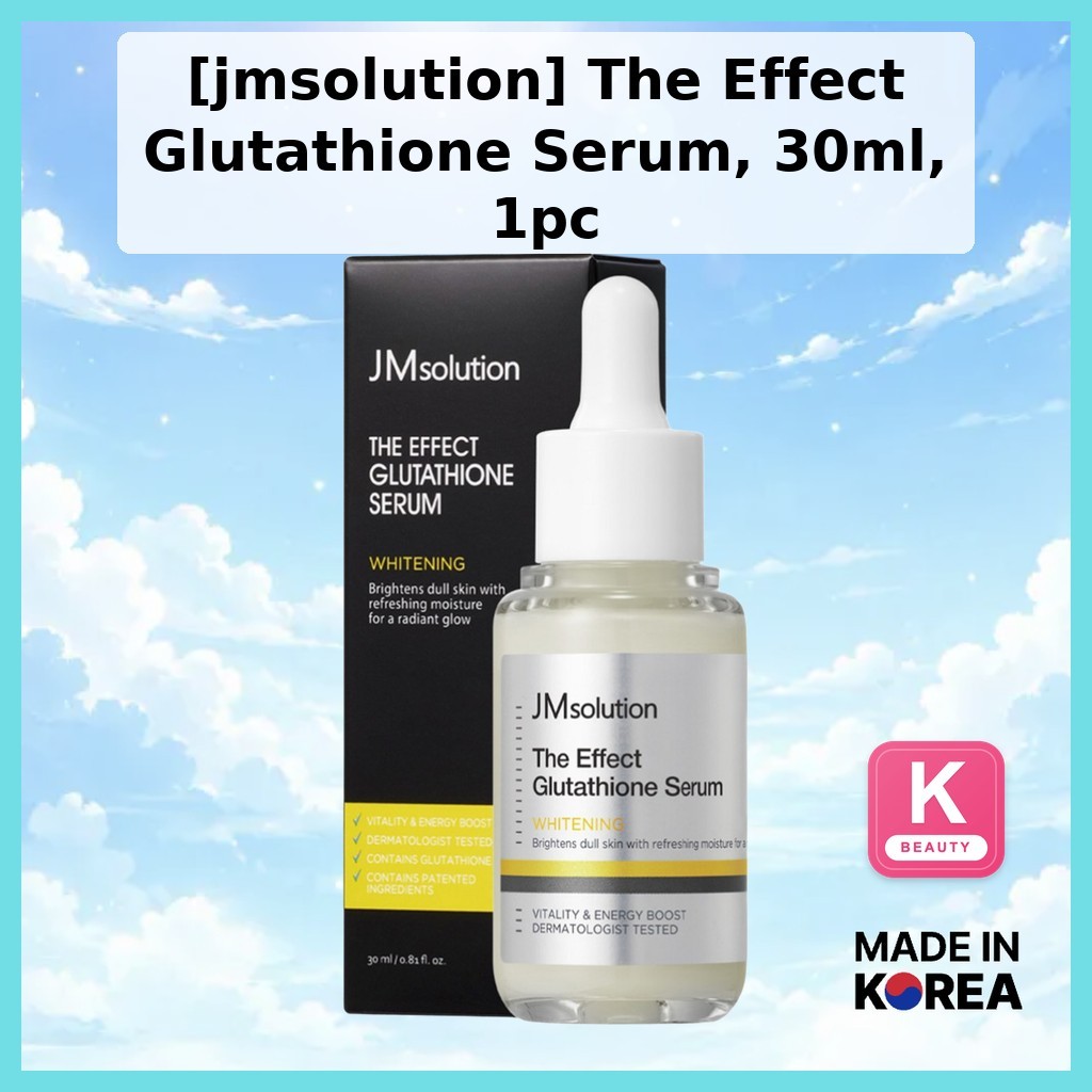 [jmsolution] The Effect Glutationa Moisture Serum , 30ml , 1 Unidade/Soro Hidratante Coreano/Cuidados Com A Pele Diária