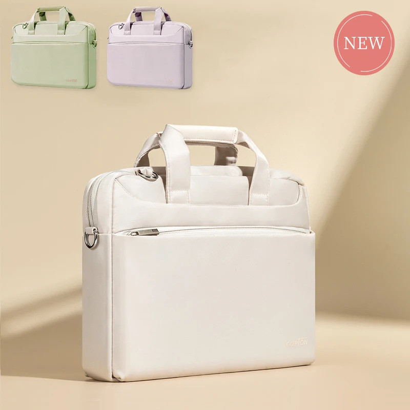Bolsa Para Laptop 13 14 15.6 Polegadas Mulheres Notebook De Ombro Maleta Macbook Air Pro 13 15 16 Huawei Xiaomi Dell HP