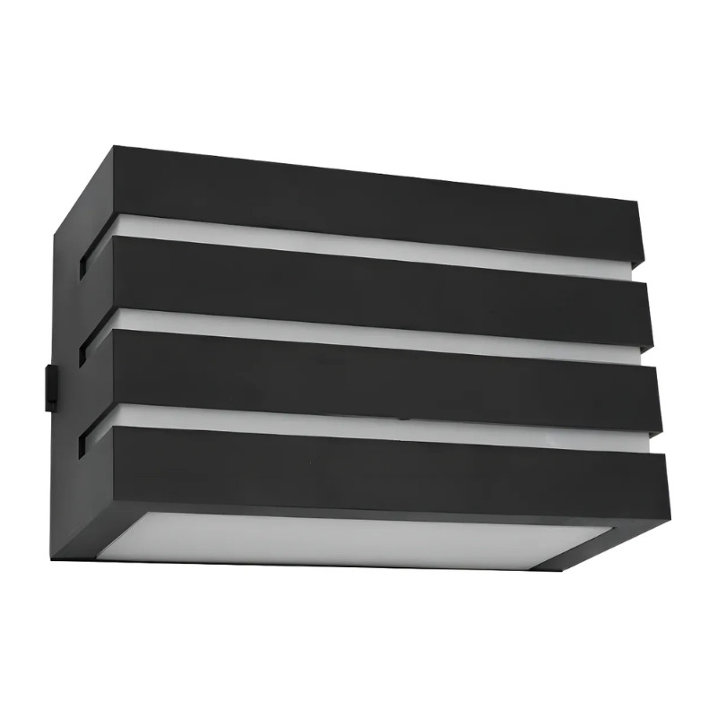 ARANDELA FRISADA 1X G9 15CM PRETA - AIROLUZ