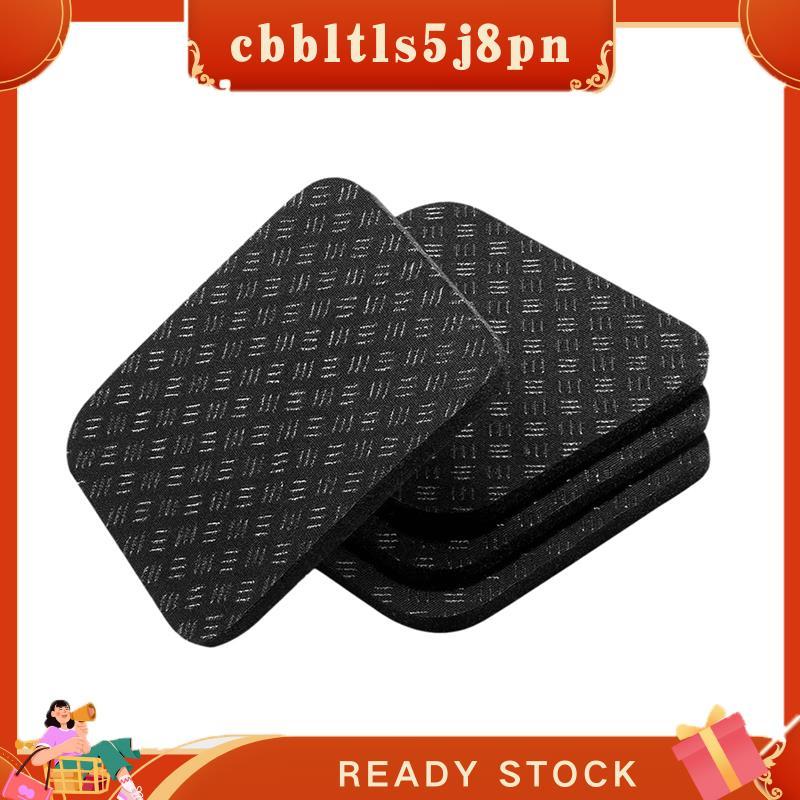 cbbltls5j8pn À Prova De Choque Antiderrapante Para Tapete De Bicicleta Ergométrica (4 Unidades) , Dupla Face Esteira , A