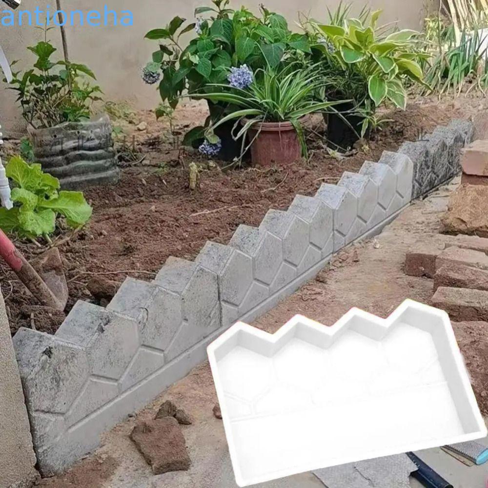 Molde Decorativo De Tijolo ANTIONEHA , De Cimento Para Cerca De Jardim Antigo Reutilizável , Faça Você Mesmo