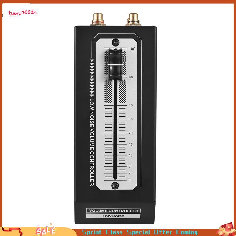 [Entrega Rápida BR] Controlador De Volume Passivo Mini Pré-Amplificador Ajuste De Alto-Falante Ativo Equipamento De Áudi