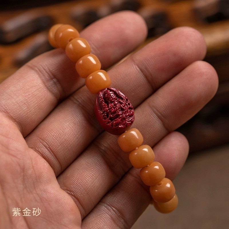 Roxo ouro areia oito patrono acessórios DIY pulseira acessórios baixo conteúdo zodíaco