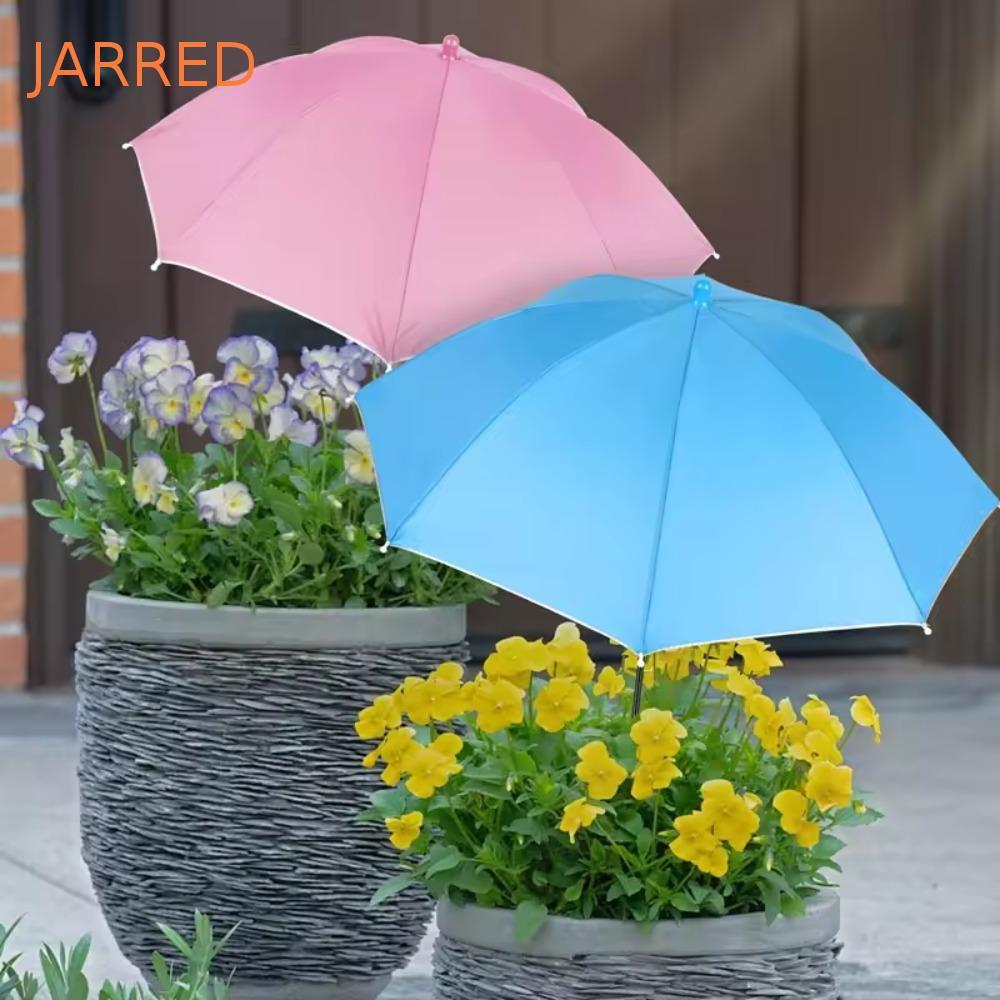 Guarda-Chuva De Sombra De Jardim JARRED , Chuvas De Planta De Estaca De Metal Reutilizáveis , Capa De Proteção Solar Aju