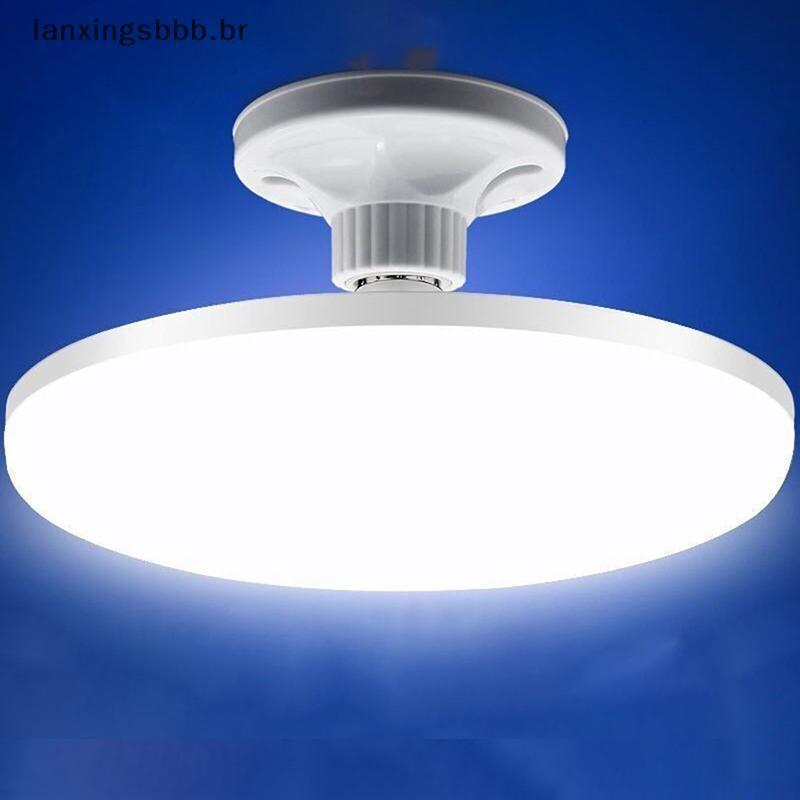 [LAX] Lâmpada Led E27 Super Brilhante 12W 18W 24W 36W 50W UFO Leds Luzes Interior Branco Quente Iluminação Candeeiros De
