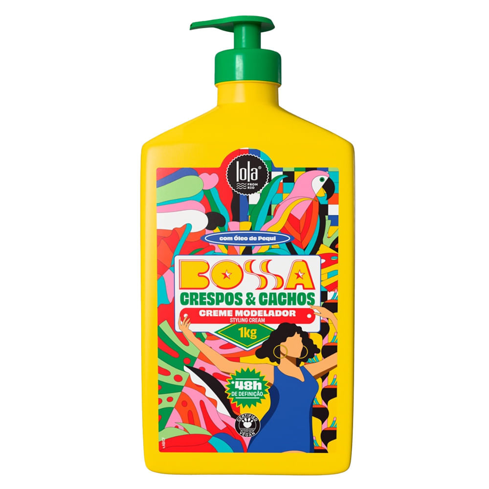 Creme Modelador Lola Bossa Crespos & Cachos 1Kg