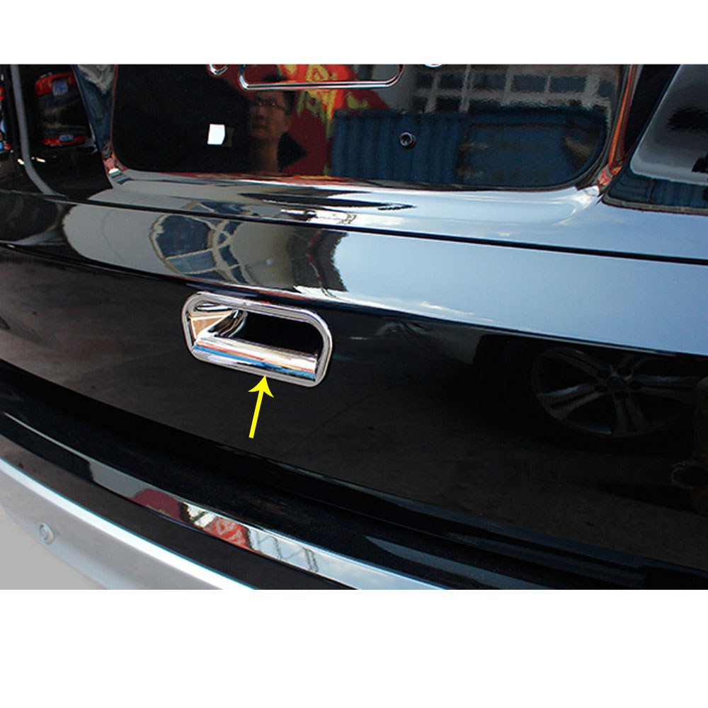 Para Honda CRV CR-V 2007-2008 2009 2010 2011 Capa De Carro Quadro Guarnições ABS Chrome Maçaneta Da Porta Traseira Tra