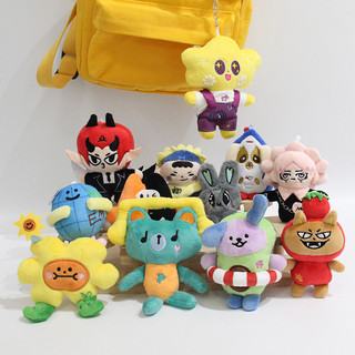 GMMTV CP Plushie Brinquedo Tailandês BL Drama Estrela Recheado Lagoaphuwin Tomafox JoongDunk JimmySea Chaveiro De Pelúci