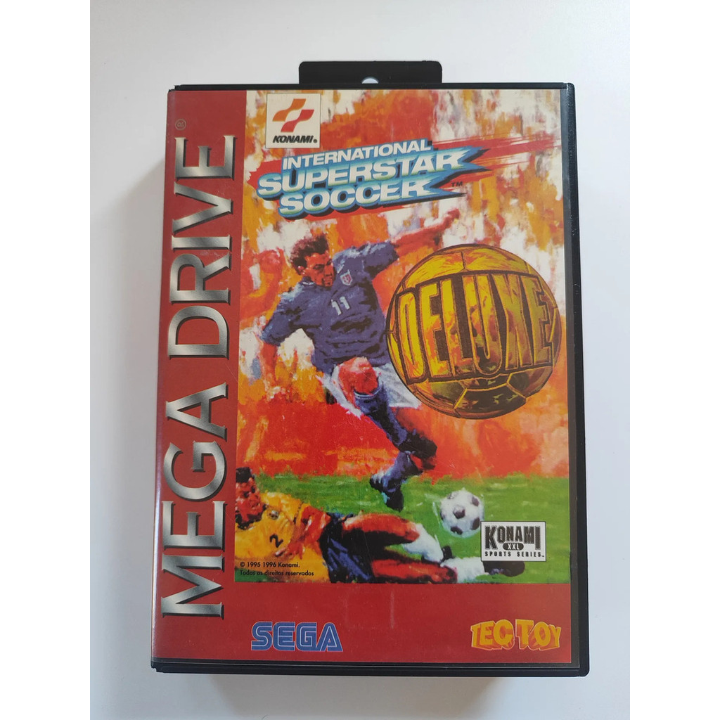 International Superstar Soccer Deluxe - Mega Drive Tec Toy