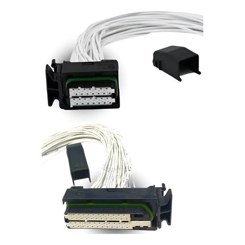 2 Chicotes Central Modulo Injeção Eletrônica Fiat 28-52 Vias
