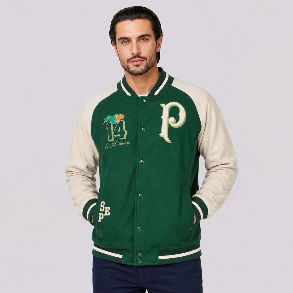 Jaqueta Palmeiras College II Verde