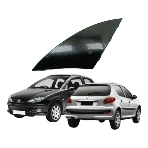 Moldura Acabamento Tampa Reboque Dianteiro Peugeot 207