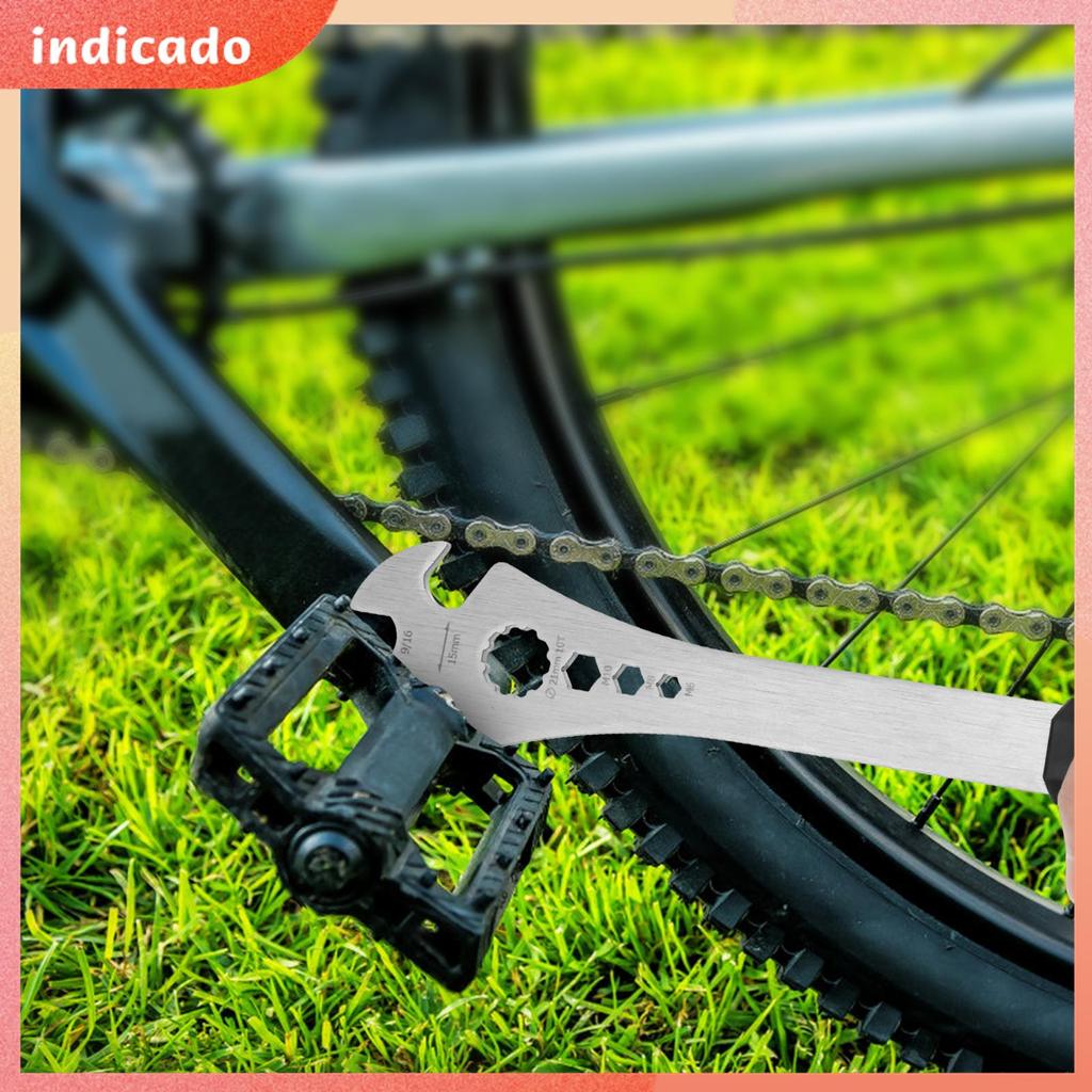 Chave De Pedal De Bicicleta Com Alça Longa De 32cm , De Aço Inoxidável Para Reparo Shopbc7145