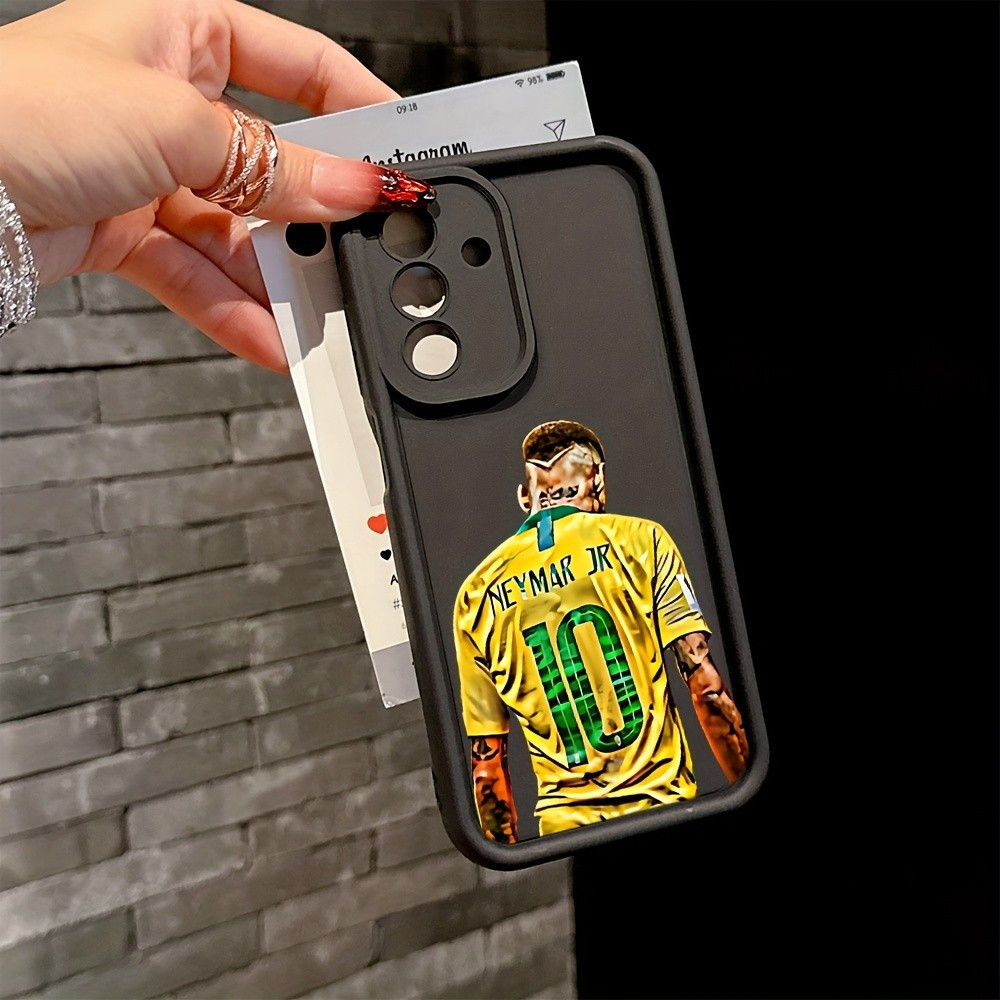 Esta capa de celular apresenta uma estampa do superstar do futebol Neymar (número 10) e é adequada para modelos da Samsu