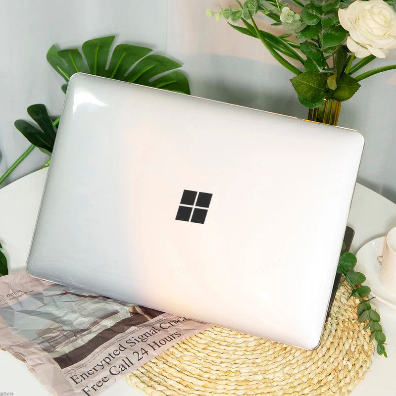 Para microsoft surface Portátil Go 2/1 Caso 12.4 Polegada 2020 2022 2 3 4 5 13.5 15 Fosco Capa Protetora Dura