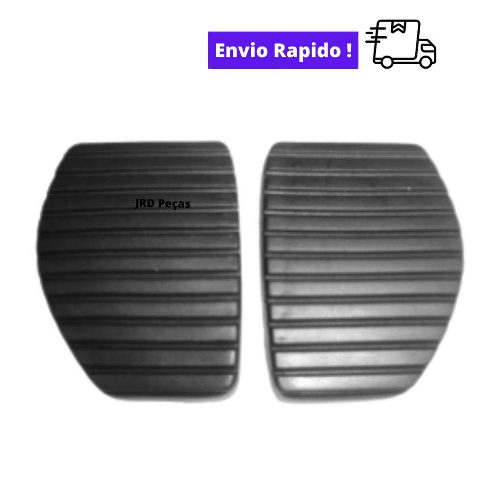 Jogo Capa Pedal Peugeot 208 306 307 308 408 C3 C4 Picasso Berlingo Aircross
