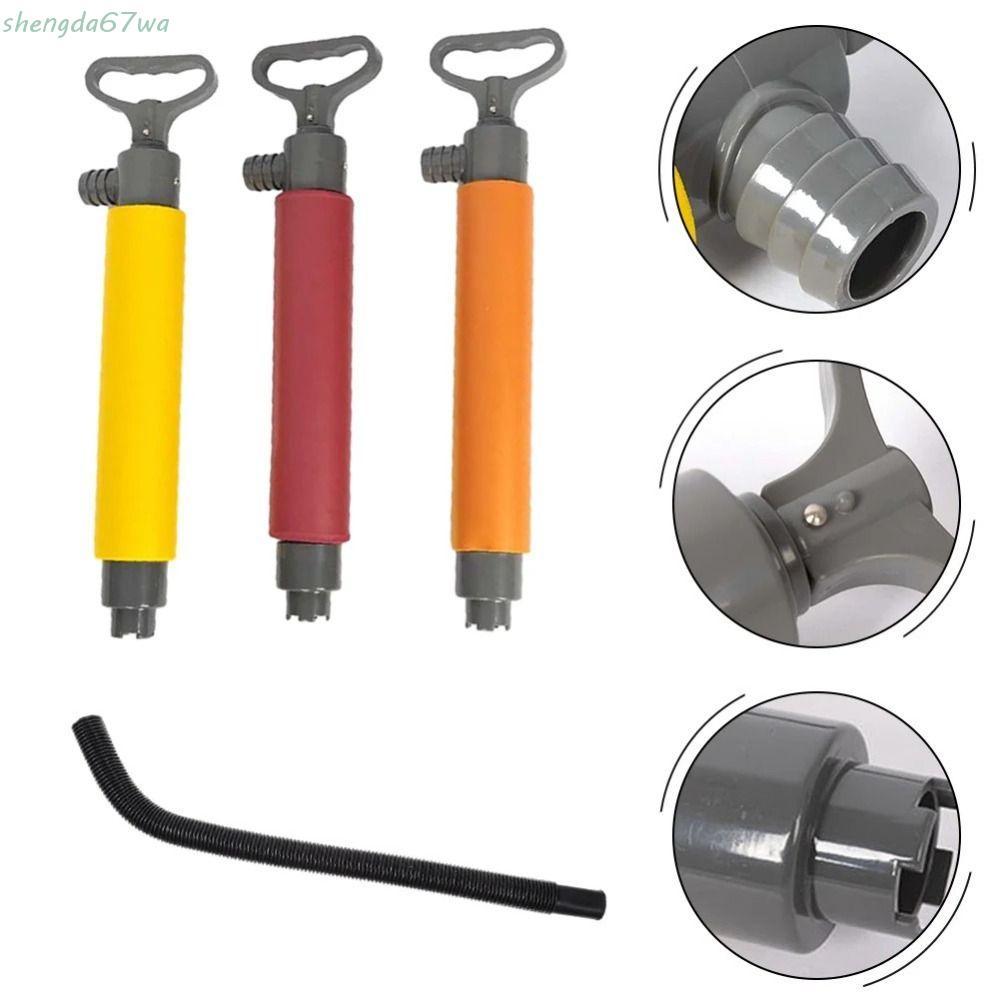 Bomba Manual De Caiaque SHENGDA , De Esgoto Flutuante Extensível De 46 Cm , Bombas De Drenagem Fáceis De Usar