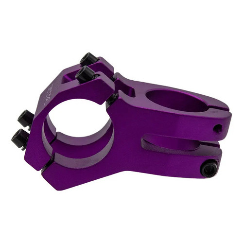 Mesa Suporte De Guidão Bike Mtb Gta Alumínio 31.8mm Violeta Violeta 4.5 Cm